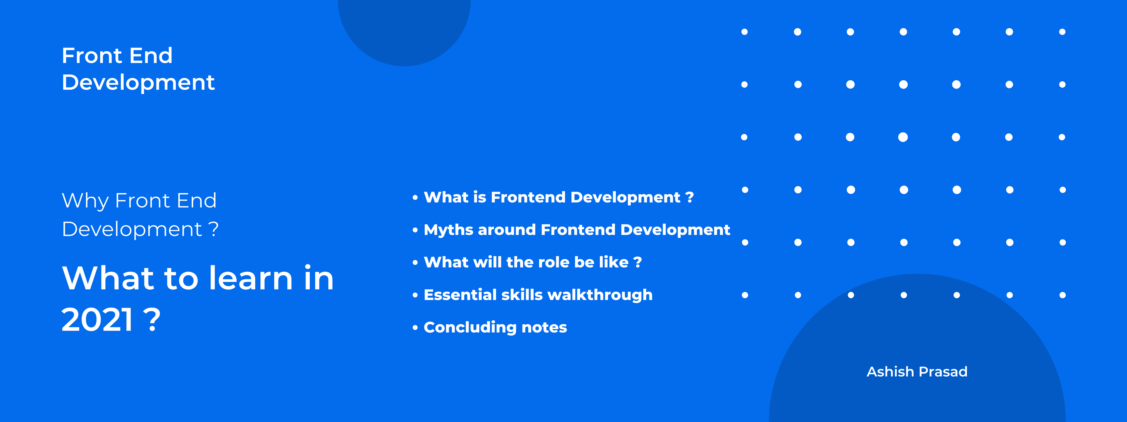Skills You Need to Become a Front End Developer